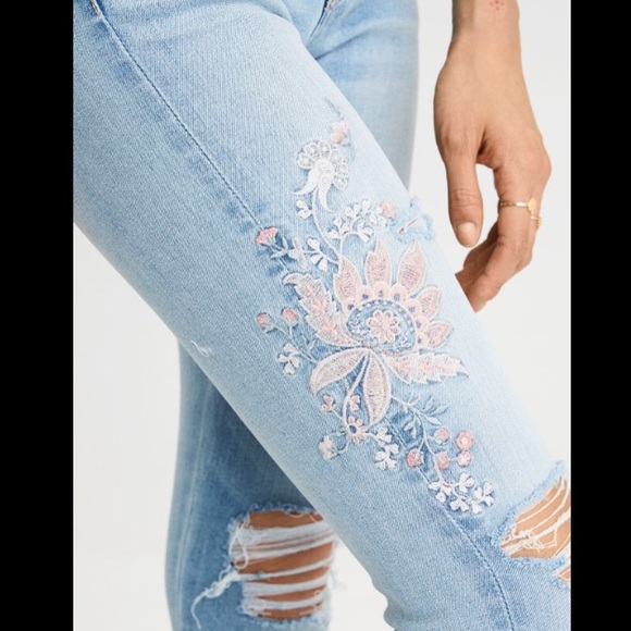 AEO High Waisted Jeggings Crop NWT - Picture 6 of 6